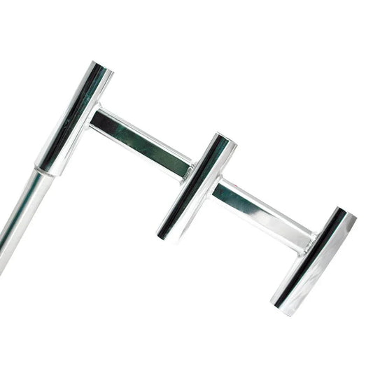 Tigress Offset Triple Aluminum Rod Holder - Straight Butt [88149-1] Tigress