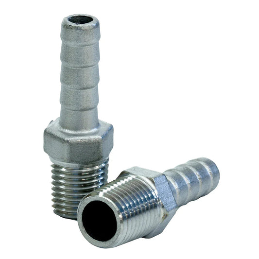 Tigress Stainless Steel Pipe to Hose Adapter - 1/4" IPS [77910] Tigress
