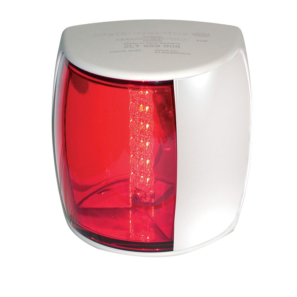 Hella Marine NaviLED PRO Port Navigation Lamp - 2nm - Red Lens/White Housing [959900011] - Premium Navigation Lights  Shop now 