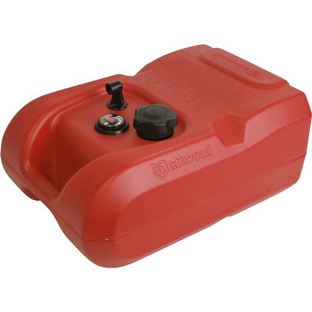 Attwood Portable Fuel Tank - 6 Gallon w/Gauge [8806LPG2] - Besafe1st