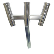 Tigress GS Trident Rod Holder - Bent Butt - Polished Aluminum [88160] - Premium Rod Holders Besafe1st®  Shop now 