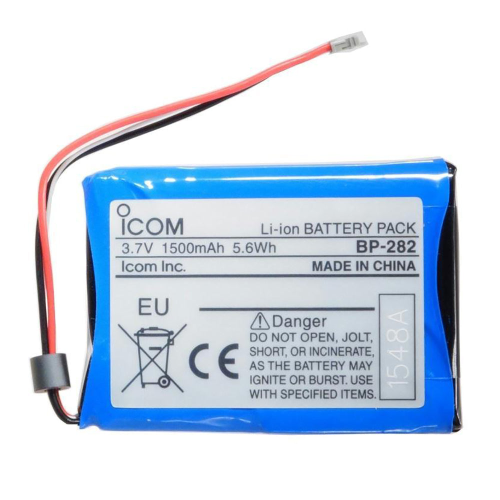 Icom BP-282 1500mAh Lithium-Ion Battery f/M25 [BP282] - Premium Accessories  Shop now 