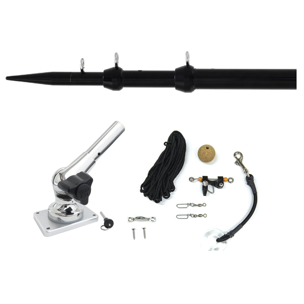 Tigress XD Center Rigger System - 8 - Black Center Rigging Kit [88621-1] - Premium Outriggers Besafe1st®  Shop now 