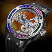 Men's Exquisite Hollow Mechanical Automatic Watch - Premium 0  Shop now 