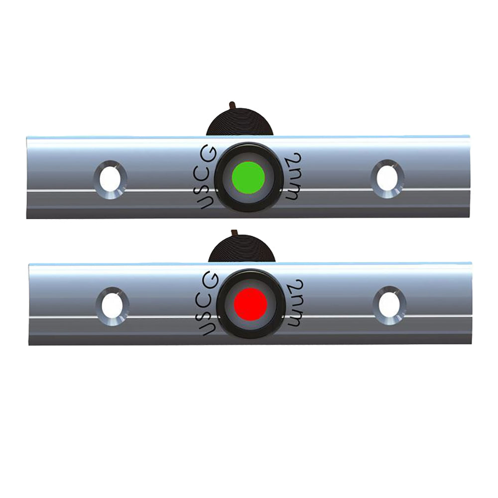 TACO Rub Rail Mounted LED Navigation Light Set - 4" w/Deutsch Plug Port  Starboard [F38-6810B-1] TACO Marine