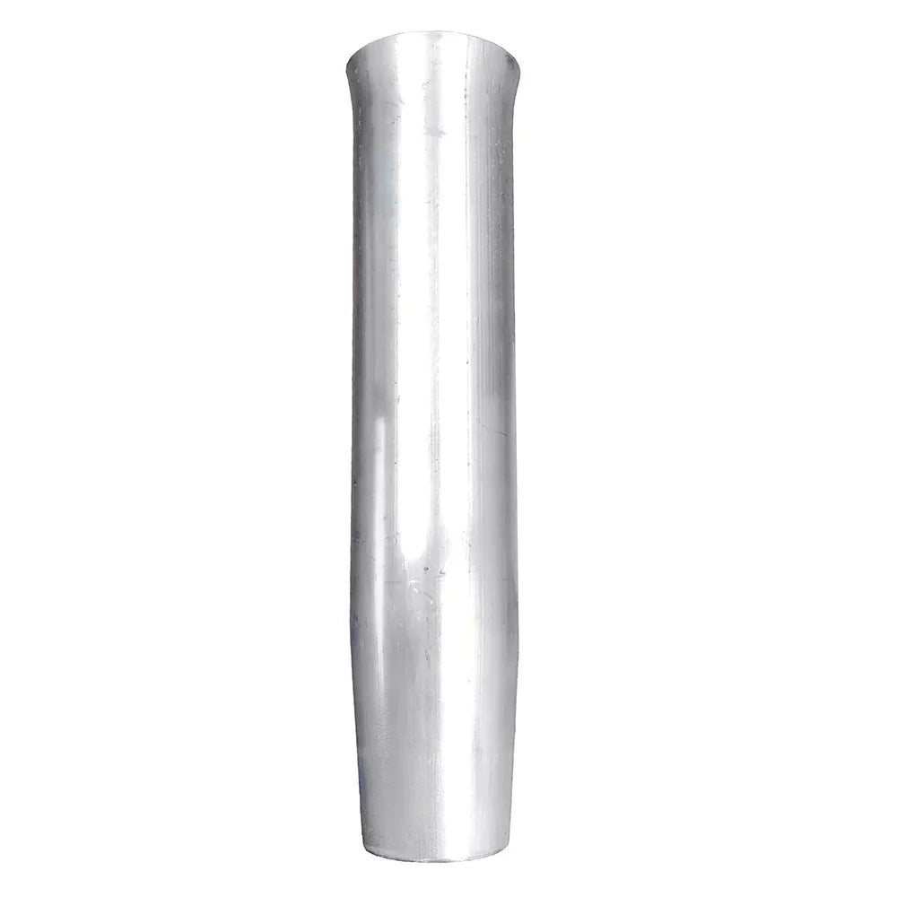 Tigress Weld On Aluminum Flared Rod Holder w/o Blade Mill Finished 10" [66414] Tigress
