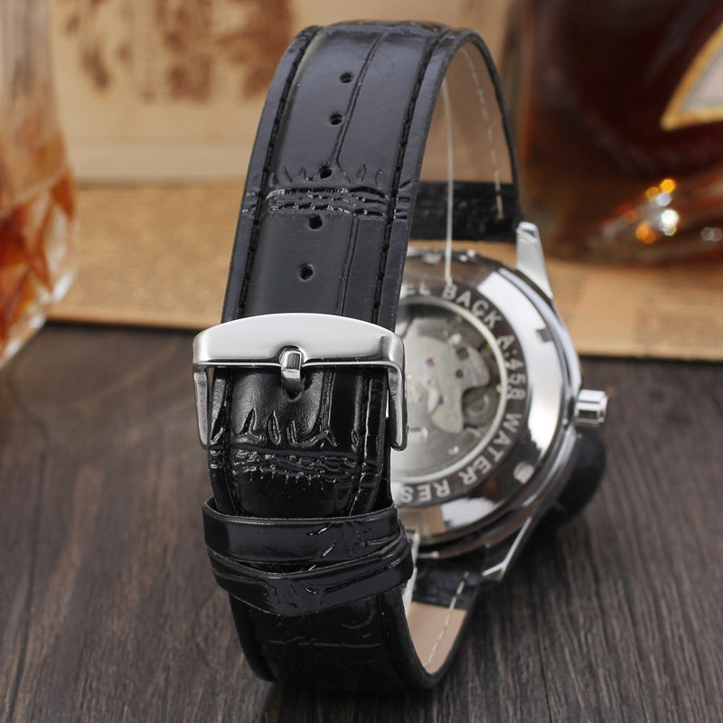 Calendar Digital Mechanical Watch Men Women Automatic Mechanical Watch - Premium 0  Shop now 