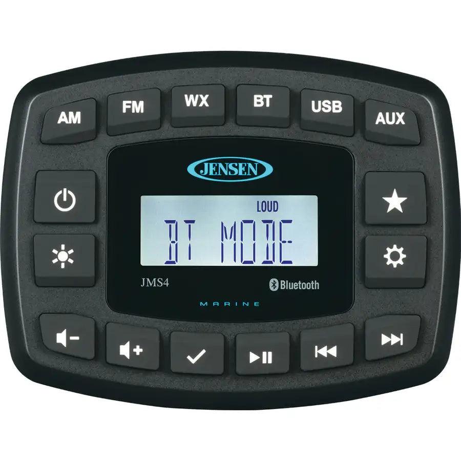 JENSEN JMS4RTL Stereo w/AM/FM/BT - Single Zone [JMS4RTL] - Besafe1st® 