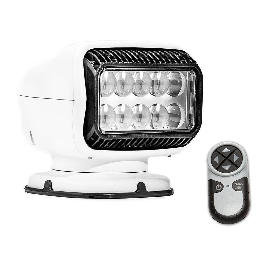 Golight Radioray GT Series Permanent Mount - White LED - Wireless Handheld Remote [20004GT] - Besafe1st