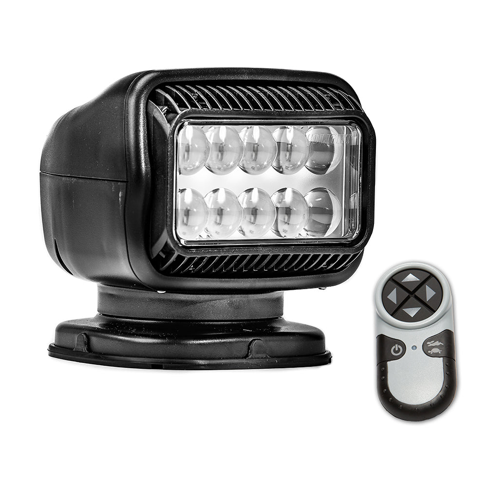 Golight Radioray GT Series Permanent Mount - Black LED - Wireless Handheld Remote [20514GT] - Premium Search Lights  Shop now at Besafe1st® 