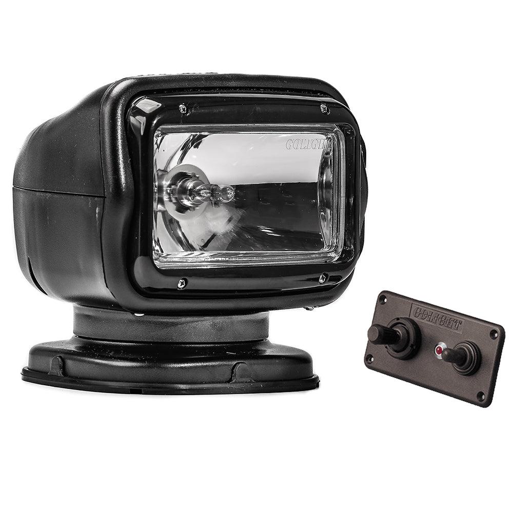 Golight Radioray GT Series Permanent Mount - Black Halogen - Hard Wired Dash Mount Remote [2021GT] - Besafe1st® 