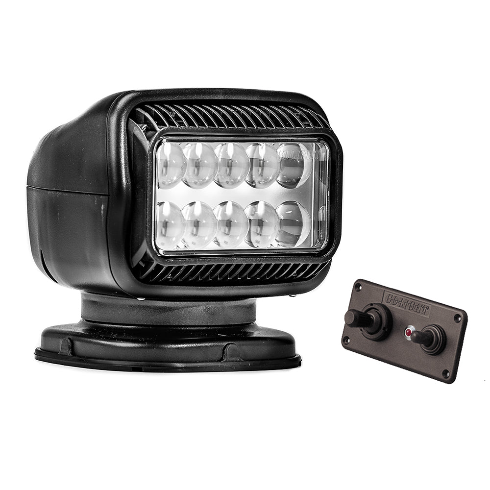 Golight Radioray GT Series Permanent Mount - Black LED - Hard Wired Dash Mount Remote [20214GT] - Premium Search Lights  Shop now at Besafe1st® 