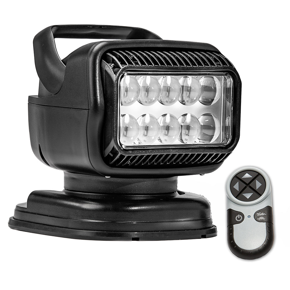 Golight Radioray GT Series Portable Mount - Black LED - Handheld Remote Magnetic Shoe Mount [79514GT] - Premium Search Lights  Shop now 