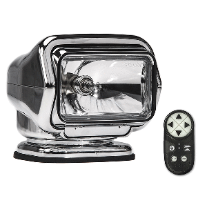 Golight Stryker ST Series Permanent Mount Chrome Halogen w/Wireless Handheld Remote [3006ST] - Besafe1st® 