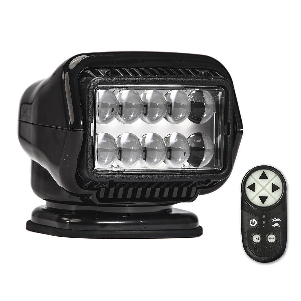 Golight Stryker ST Series Permanent Mount Black LED w/Wireless Handheld Remote [30514ST] - Besafe1st® 