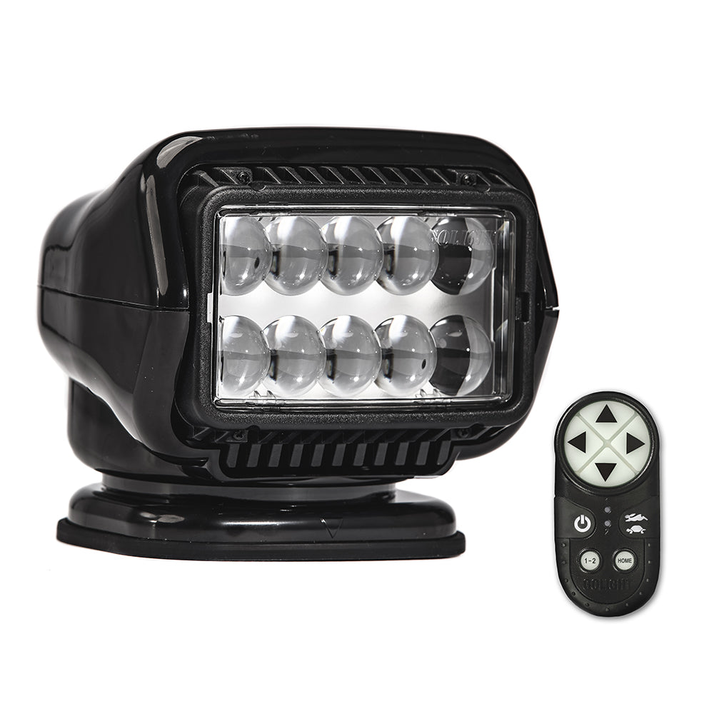 Golight Stryker ST Series Portable Magnetic Base Black LED w/Wireless Handheld Remote [30515ST] - Premium Search Lights  Shop now 