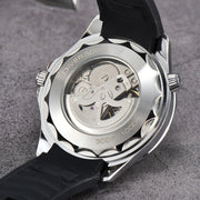 Men's 3-pin Mechanical Transparent Watch - Premium 0  Shop now 