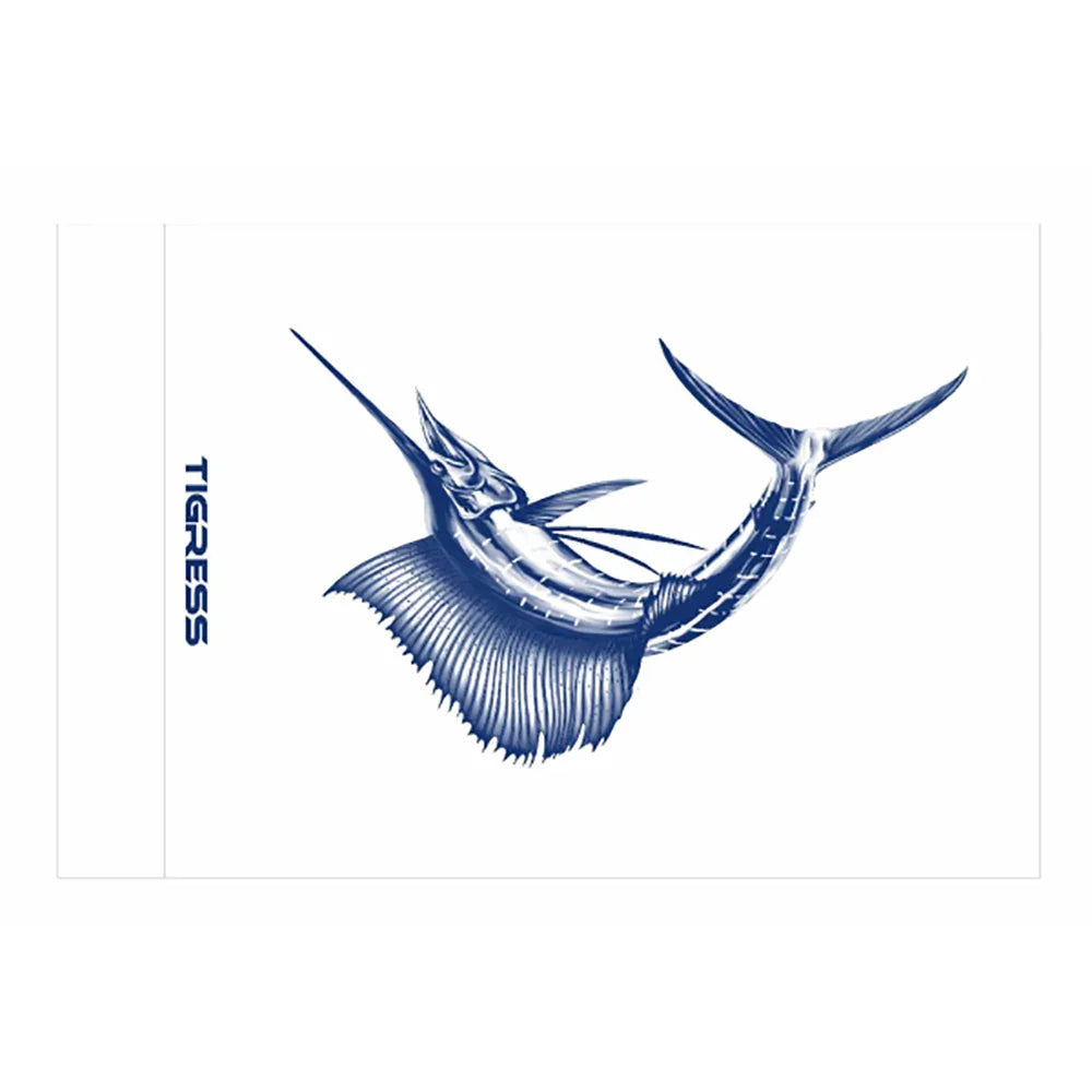 Tigress Sailfish Release Flag - 12" x 18" [88420] Tigress