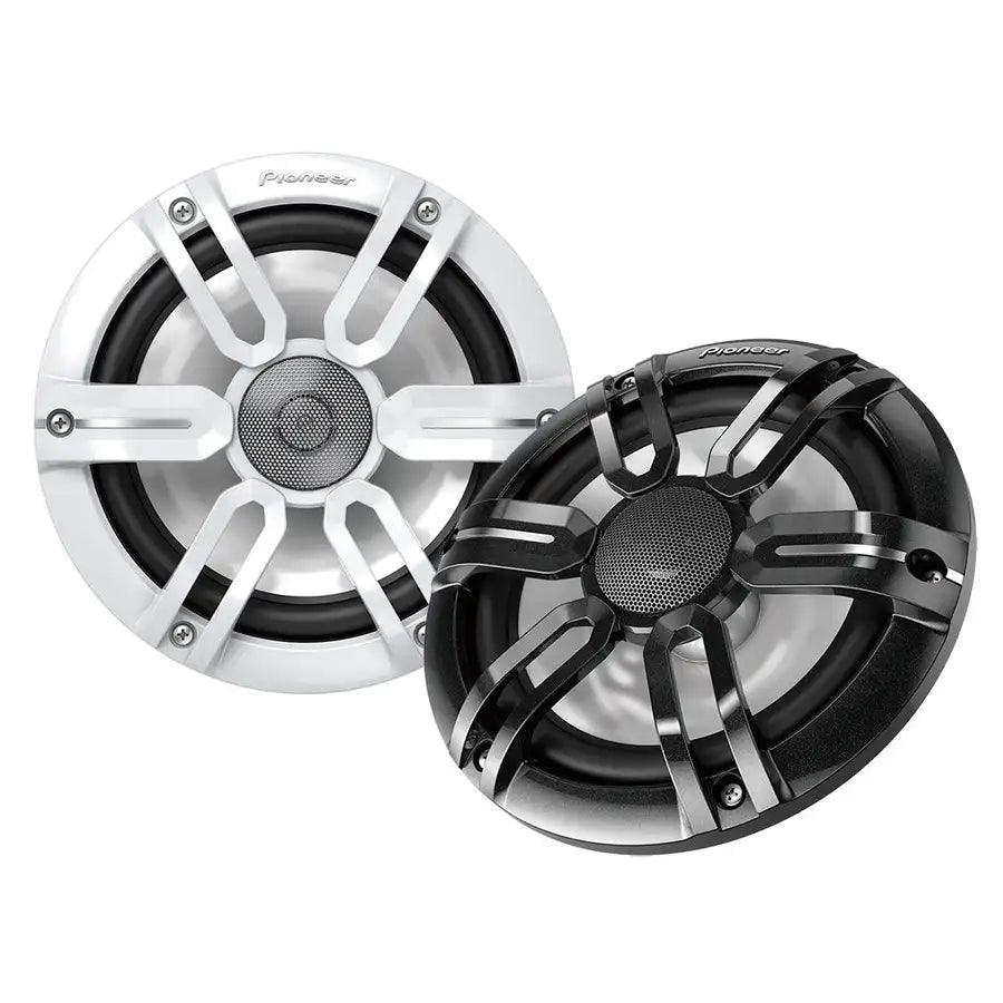 Pioneer 7.7" ME-Series Speakers - Black  White Sport Grille Covers - 250W [TS-ME770FS] - Premium Speakers  Shop now 