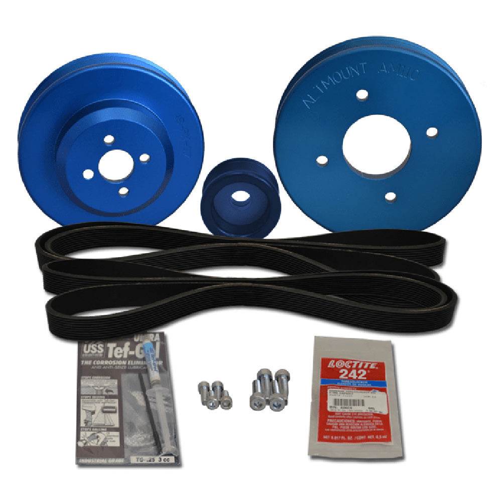 Balmar Pulley Kit f/Yanmar 3JH2-TE, 3JH2-E [48-YSP-3JH-C] - Premium Alternators Besafe1st Shop now 