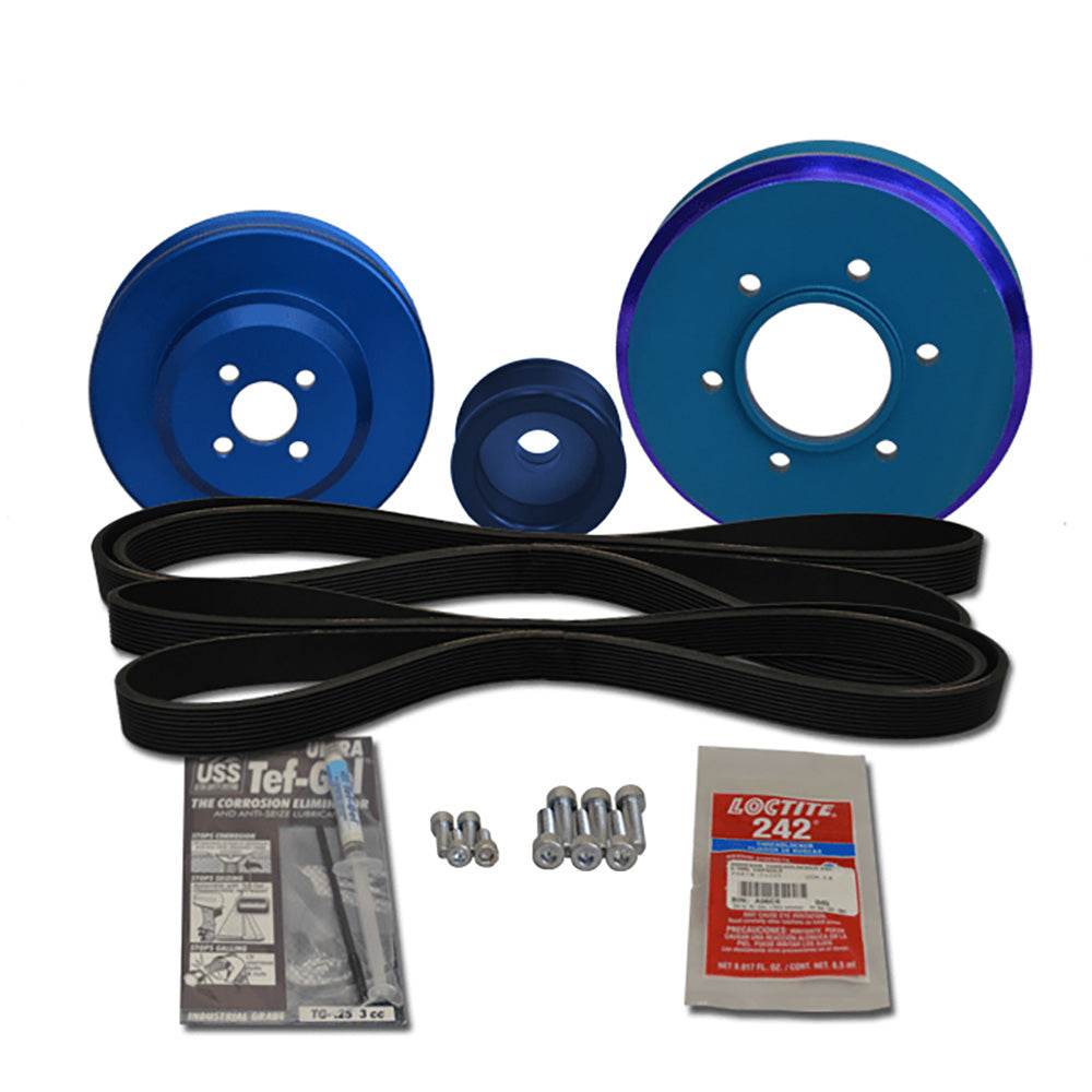 Balmar Pulley Kit, Yanmar 4JH4-HTE-TE-DTE [48-YSP-4JH-B] - Besafe1st