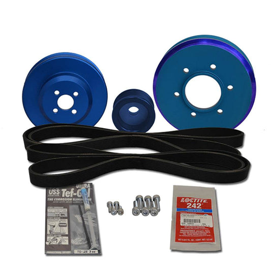Balmar Pulley Kit, Yanmar 4JH4-HTE-TE-DTE [48-YSP-4JH-B] - Besafe1st