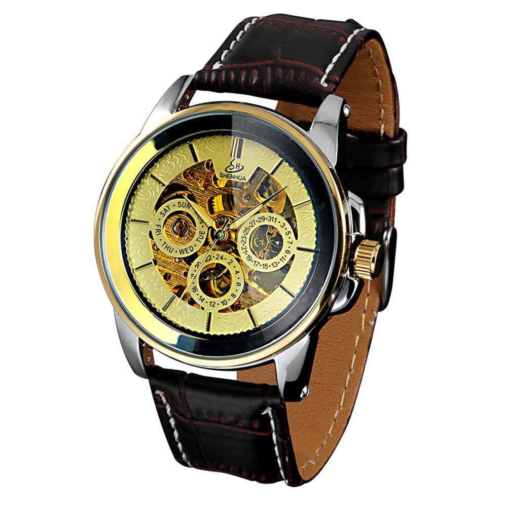 Men's Fashion Hollowed-out Automatic Mechanical Watch - Premium 0  Shop now 