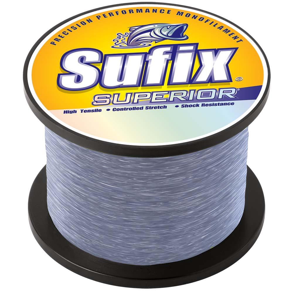 Sufix Superior Smoke Blue Monofilament - 30lb - 450 yds [634-130] - Besafe1st® 