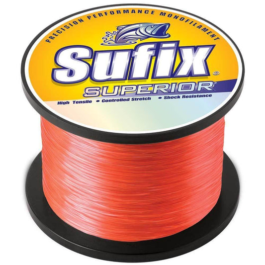 Sufix Superior Neon Fire Monofilament - 10lb - 1495 yds [636-110] - Besafe1st