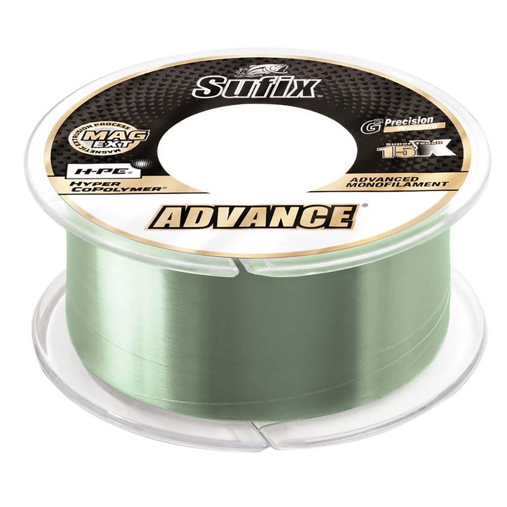 Sufix Advance Monofilament - 20lb - Low-Vis Green - 330 yds [604-120G] - Besafe1st® 