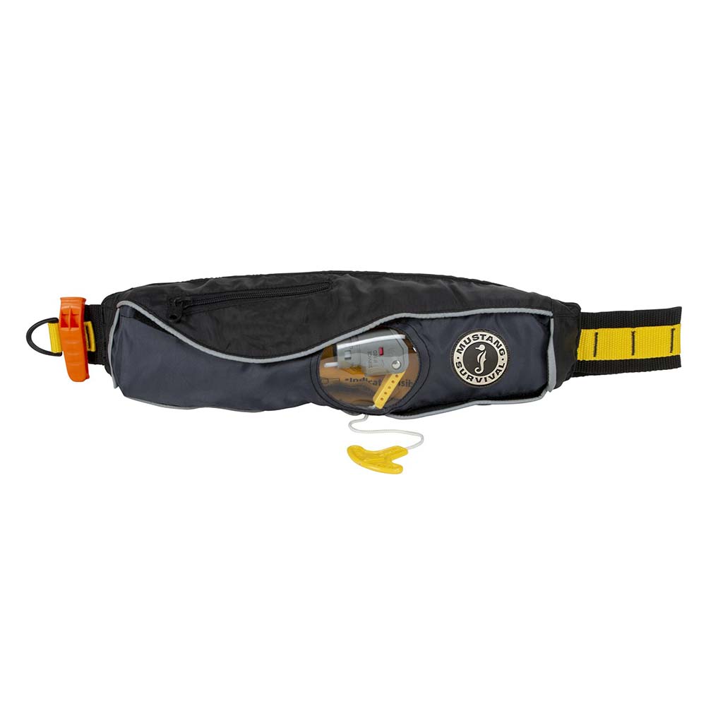 Mustang Fluid 2.0 Inflatable Belt Pack - Black/Grey - Manual [MD4016-806-0-253] - Besafe1st