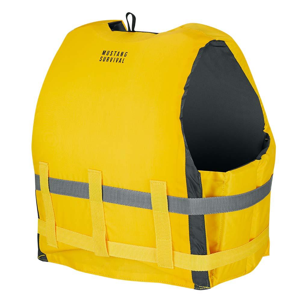 Mustang Livery Foam Vest - Yellow - XL/XXL [MV701DMS-25-XL/XXL-216] - Besafe1st