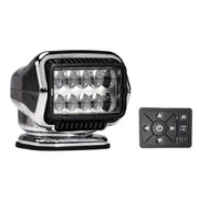 Golight Stryker ST Series Permanent Mount Chrome 12V LED w/Hard Wired Dash Mount Remote [30264ST] - Besafe1st® 