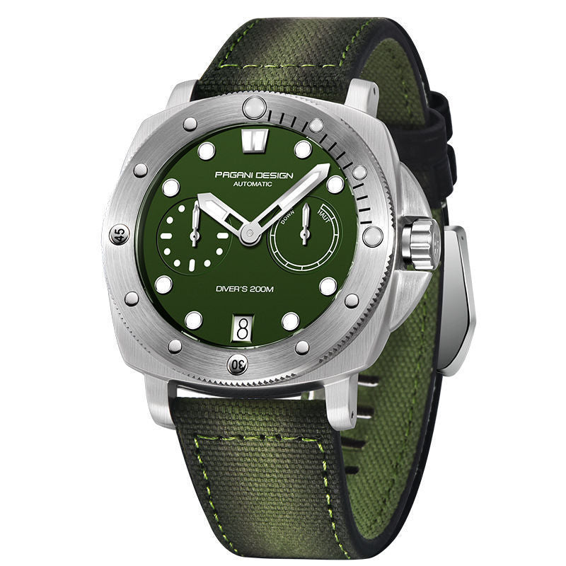 Fashion Casual Waterproof Automatic Mechanical Watch - Premium 0  Shop now 