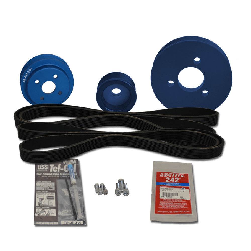 Balmar Pulley Kit f/Westerbeke 44A, 44B, 44C [48-WSP-44A] - Premium Alternators Besafe1st Shop now 