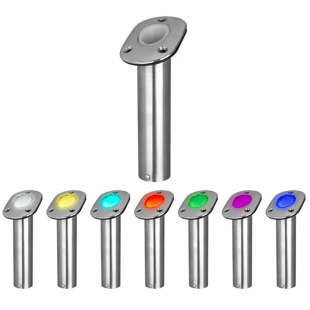 Sea-Dog LED RGB Rod Holder w/Tube Insert [325181-3] Sea-Dog