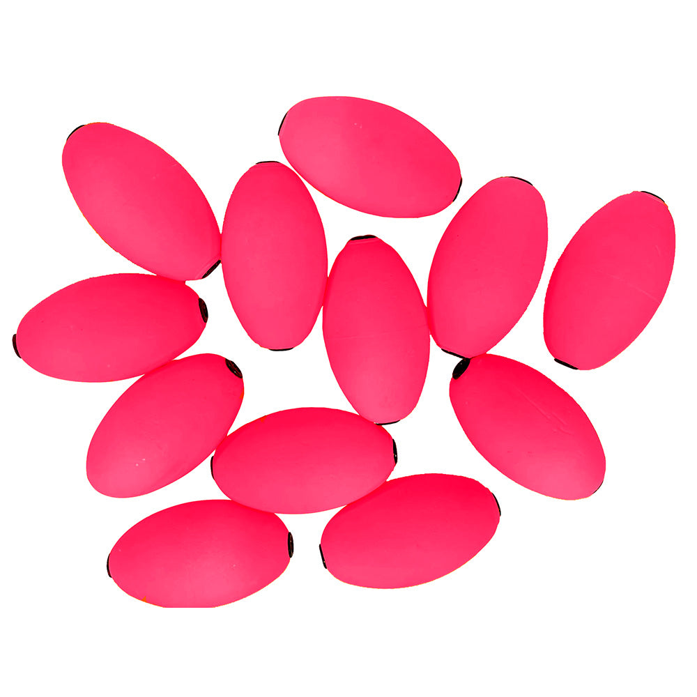 Tigress Oval Kite Floats - Pink *12-Pack [88961-1] - Premium Kite Fishing Besafe1st®  Shop now 