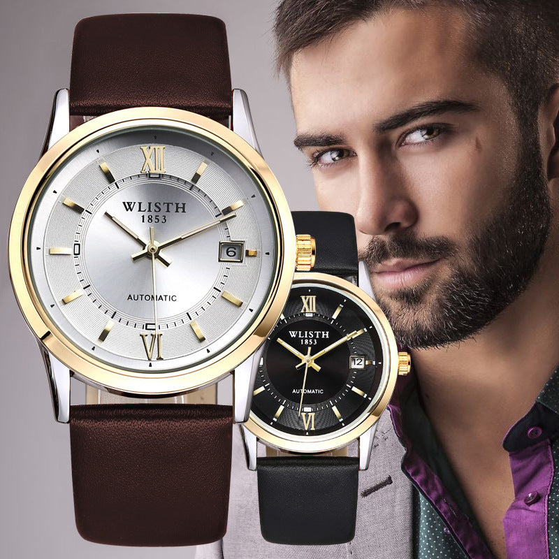 Automatic Mechanical Waterproof Business Men's Watch - Premium 0  Shop now 