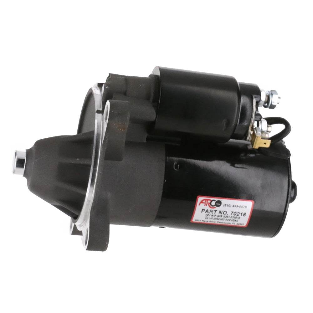 ARCO Marine High-Performance Inboard Starter w/Gear Reduction Permanent Magnet - Clockwise Rotation (2.3 Fords) [70216] - Besafe1st
