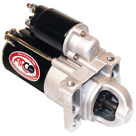 ARCO Marine Top Mount Inboard Starter w/Gear Reduction - Counter Clockwise Rotation [30462] - Besafe1st