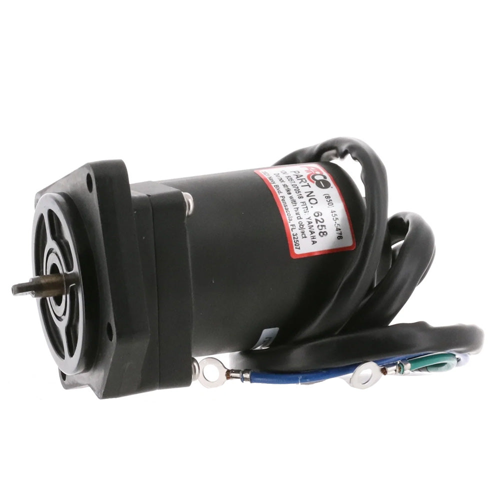 ARCO Marine Replacement Outboard Tilt Trim Motor - Yamaha-4 Bolt, 5/8" Flat Blade Shaft [6258] - Besafe1st