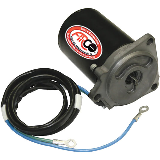 ARCO Marine Replacement Outboard Tilt Trim Motor - Yamaha, 2-Wire, 3 Bolt, Flat Blade Shaft [6263] - Besafe1st