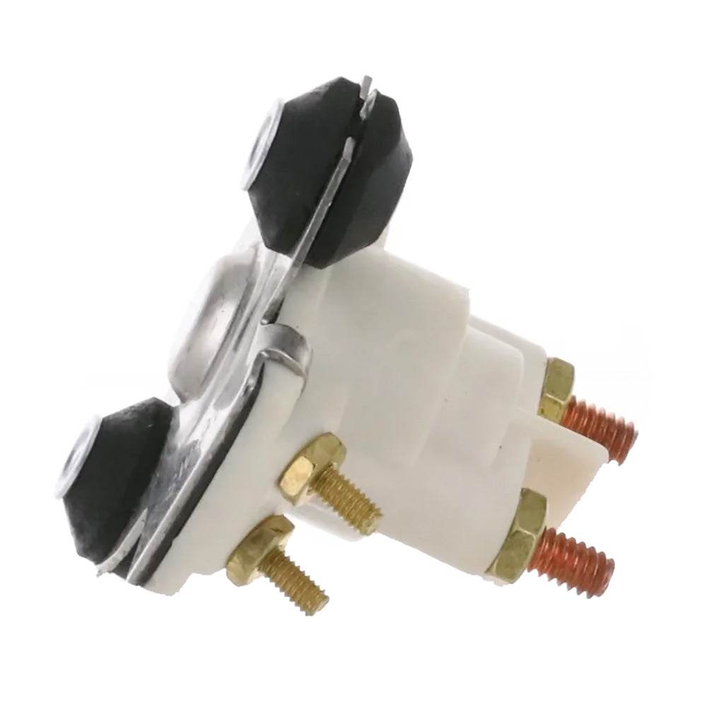 ARCO Marine Outboard Solenoid w/Flat Isolated Base White Housing [SW097] - Besafe1st