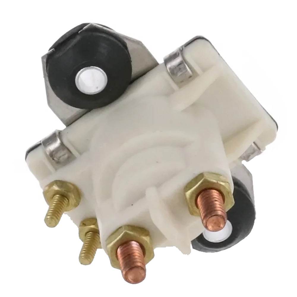 ARCO Marine Outboard Solenoid w/Flat Isolated Base White Housing [SW097] - Besafe1st