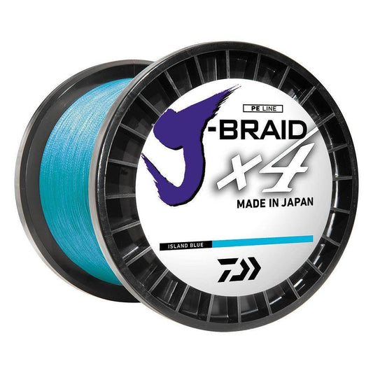 Daiwa J-BRAID x4 Braided Line - 30 lbs - 300 yds - Island Blue [JB4U30-300IB] Daiwa