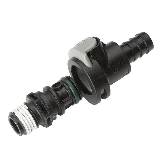 Attwood Universal Sprayless Connector - Male Female [8838US6] - Besafe1st