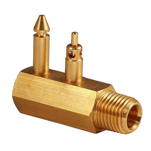 Attwood Johnson/Evinrude/OMC Male Tank Fitting - 1/4" NPT [8883-6] - Besafe1st