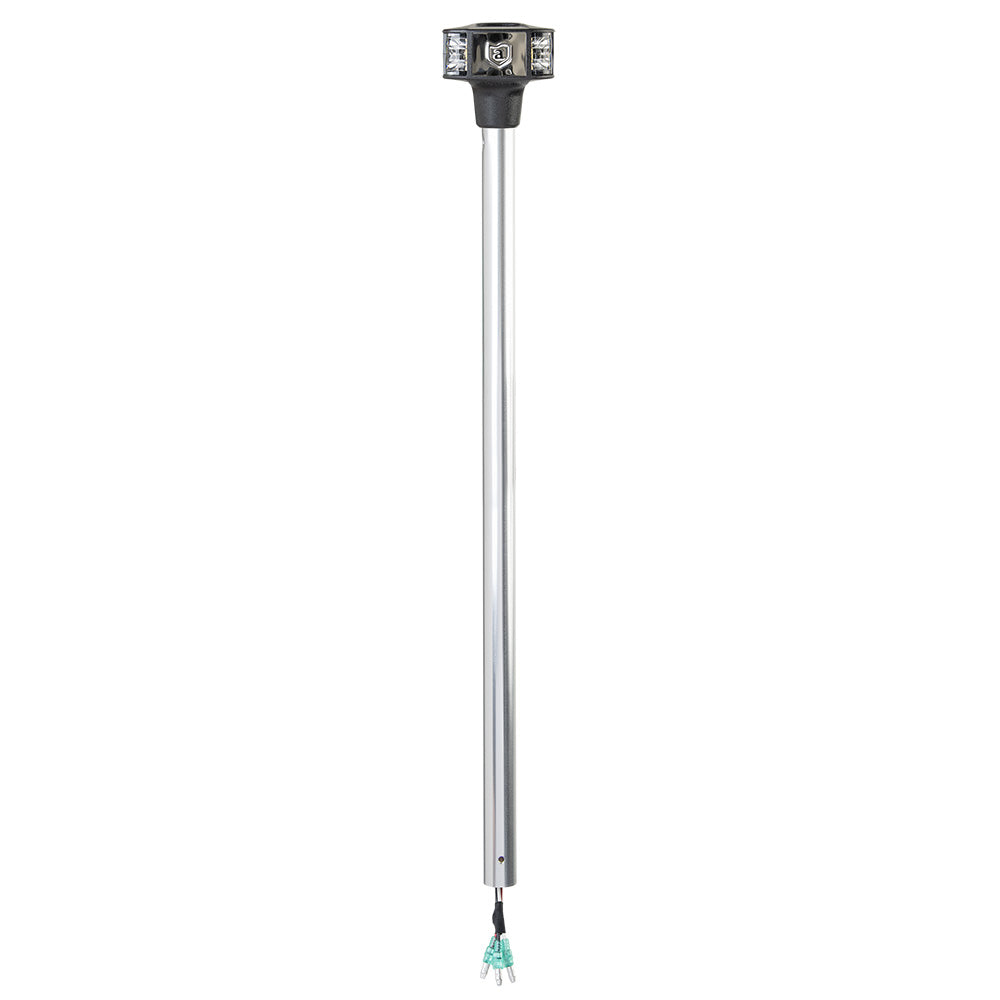 Attwood LightArmor Masthead 36" Anchor Light f/Use With Powerbase [7800-36-7] Attwood Marine