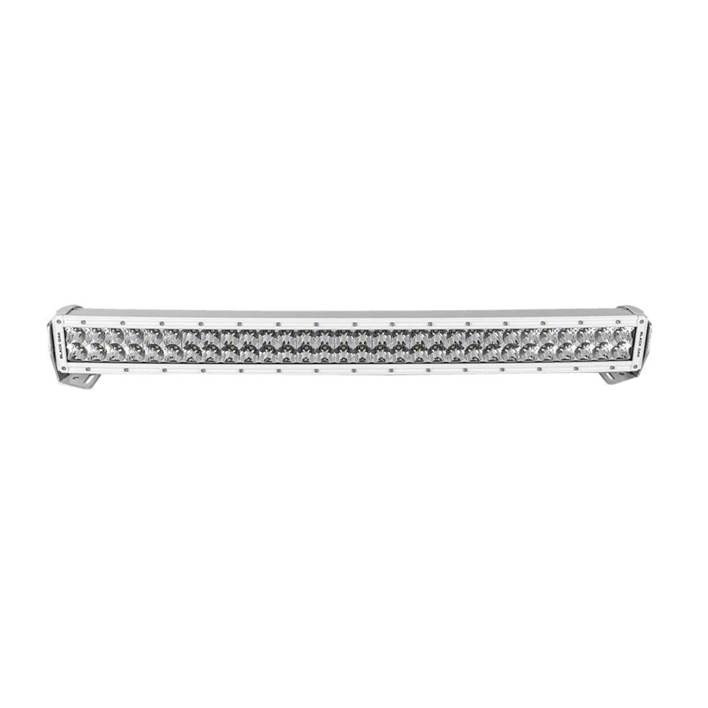 Black Oak 30" Marine Curved Double Row LED Light Bar - Spot Optics - White Housing - Pro Series 3.0 [30SCM-D5OS] - Premium Light Bars Besafe1st®  Shop now 