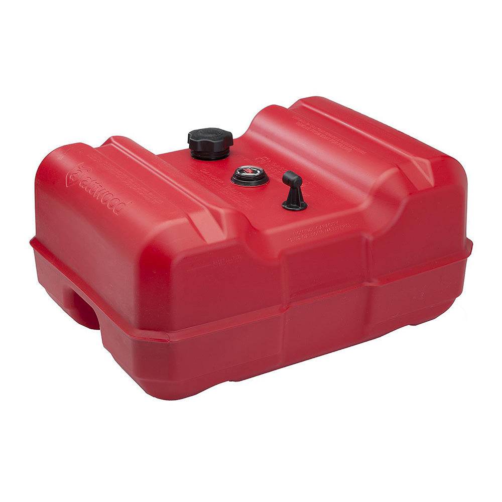 Attwood Portable Low Profile Fuel Tank - 12 Gallon w/Gauge [8812LLPG2] - Besafe1st